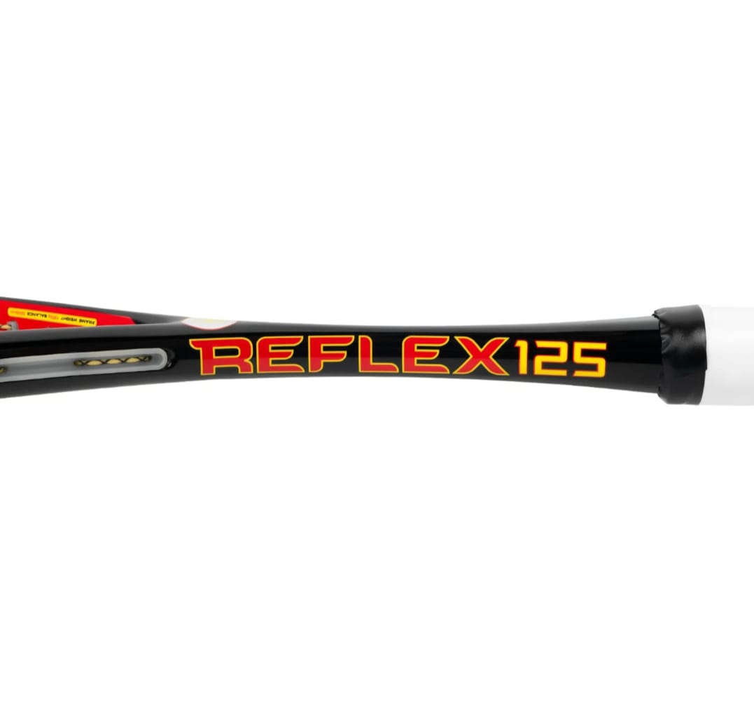 Ракетка для сквоша Harrow Reflex 125 Tarek Momen Squash Racquet Black/Red/Yellow
