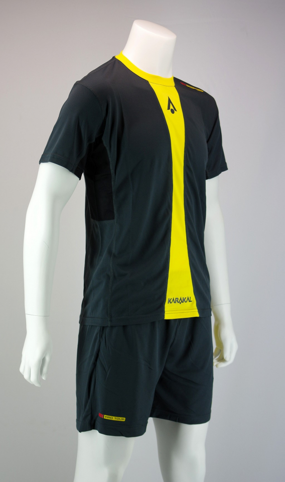 Спортивная одежда Karakal Футболка Pro Tour Tee 2019 серая