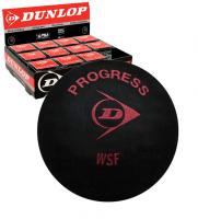 Мячи для сквоша Dunlop Progress 1 красная точка 12 шт.