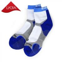 Спортивные носки Karakal X4 Ankle сине-белые KC528