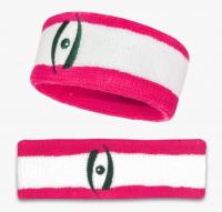 Наголовник для сквоша Harrow Headband, Pink/White, Forest Icon