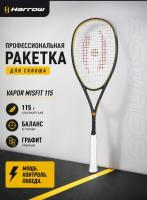   Ракетка для сквоша Harrow Vapor Misfit 115 Squash Racquet Grey/Yellow/Red 
