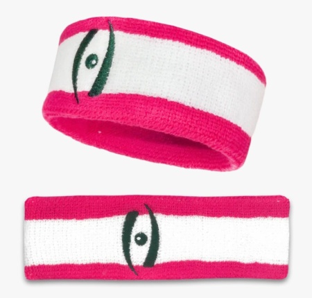 Наголовник для сквоша Harrow Headband, Pink/White, Forest Icon