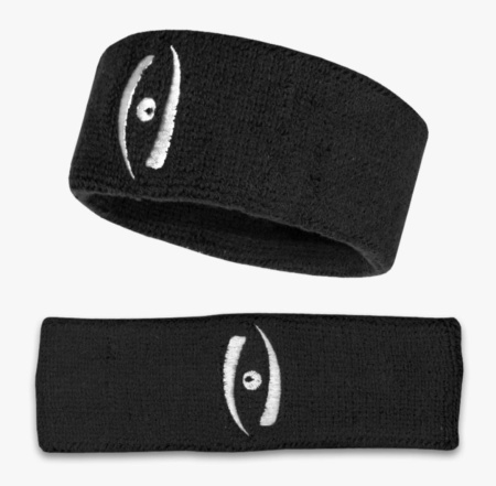 Наголовник для сквоша Harrow Headband, Black Band, Grey Icon