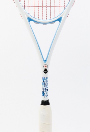 Ракетка для сквоша Harrow Vapor 110 Squash Racquet, Гжель White/Light blue